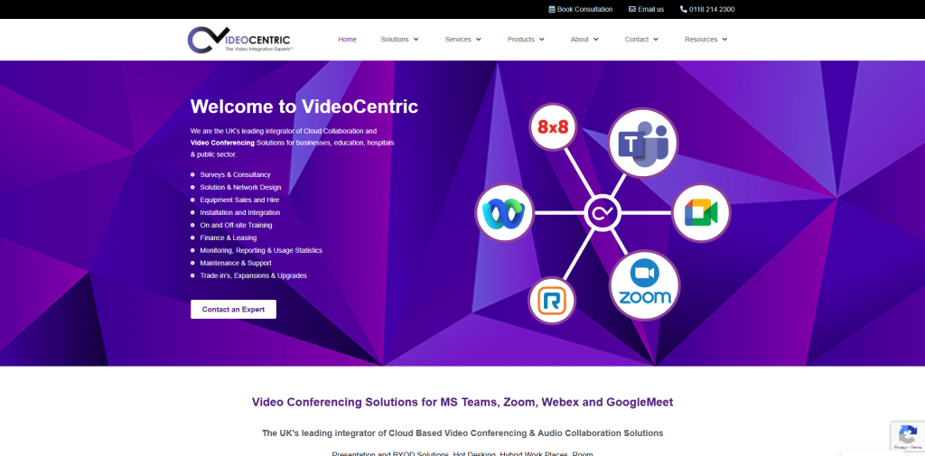 Videocentric Website